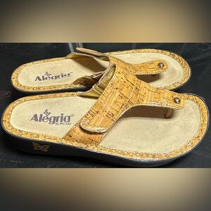 Alegria Carina Cork Sandals Shoes Women’s Sz 38 (8)